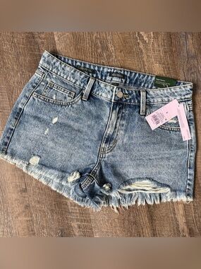 Women's Denim Mid-Rise Cut-Off
Shorts - Wild Fable™